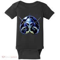 Alien Pilot Baby Bodysuit thumb 0