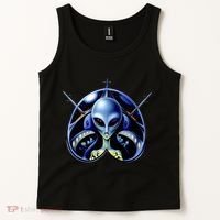 Alien Pilot Tank Top thumb 2