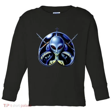 Alien Pilot Toddler Long Sleeve