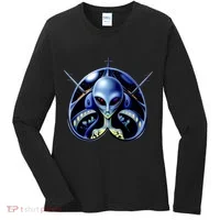 Alien Pilot Women's Long Sleeve Shirt thumb 0