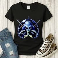 Alien Pilot Women's T-Shirt thumb 3