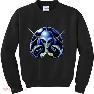 Alien Pilot Kids Sweatshirt