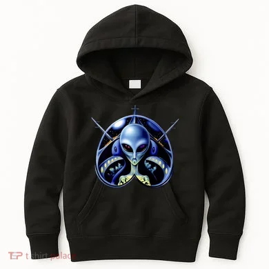 Alien Pilot Kids Hoodie