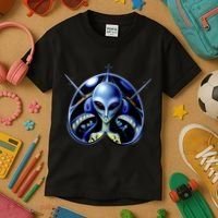 Alien Pilot Kids T-Shirt thumb 3