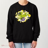 Alien Riding Mushroom Women's Sweatshirt thumb 0