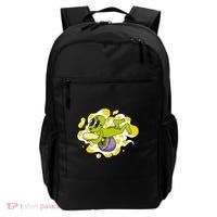 Alien Riding Mushroom Backpack thumb 0