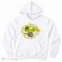 Alien Riding Mushroom Hoodie thumb 0
