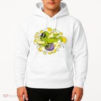 Alien Riding Mushroom Hoodie thumb 2