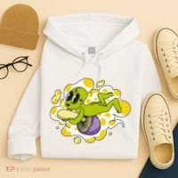 Alien Riding Mushroom Hoodie thumb 4