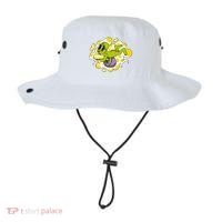 Alien Riding Mushroom Bucket Hat thumb 0