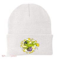 Alien Riding Mushroom Beanie thumb 0