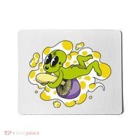 Alien Riding Mushroom Mousepad thumb 0