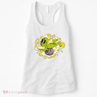 Alien Riding Mushroom Women's Tank Top thumb 0