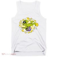 Alien Riding Mushroom Tank Top thumb 0
