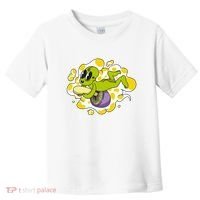 Alien Riding Mushroom Toddler T-Shirt thumb 0