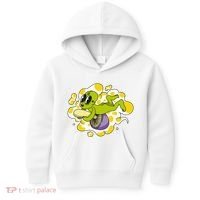Alien Riding Mushroom Kids Hoodie thumb 0