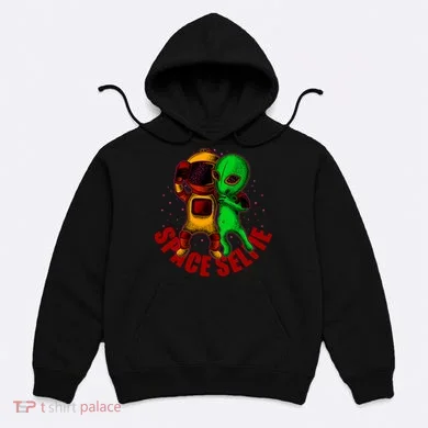 Alien Space Selfie Hoodie