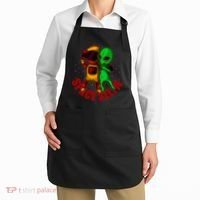 Alien Space Selfie Apron thumb 2