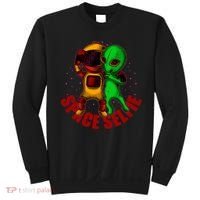 Alien Space Selfie Sweatshirt thumb 0