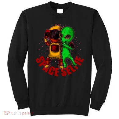 Alien Space Selfie Sweatshirt