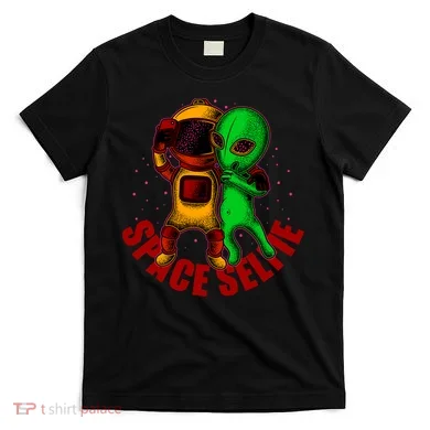 Alien Space Selfie T-Shirt