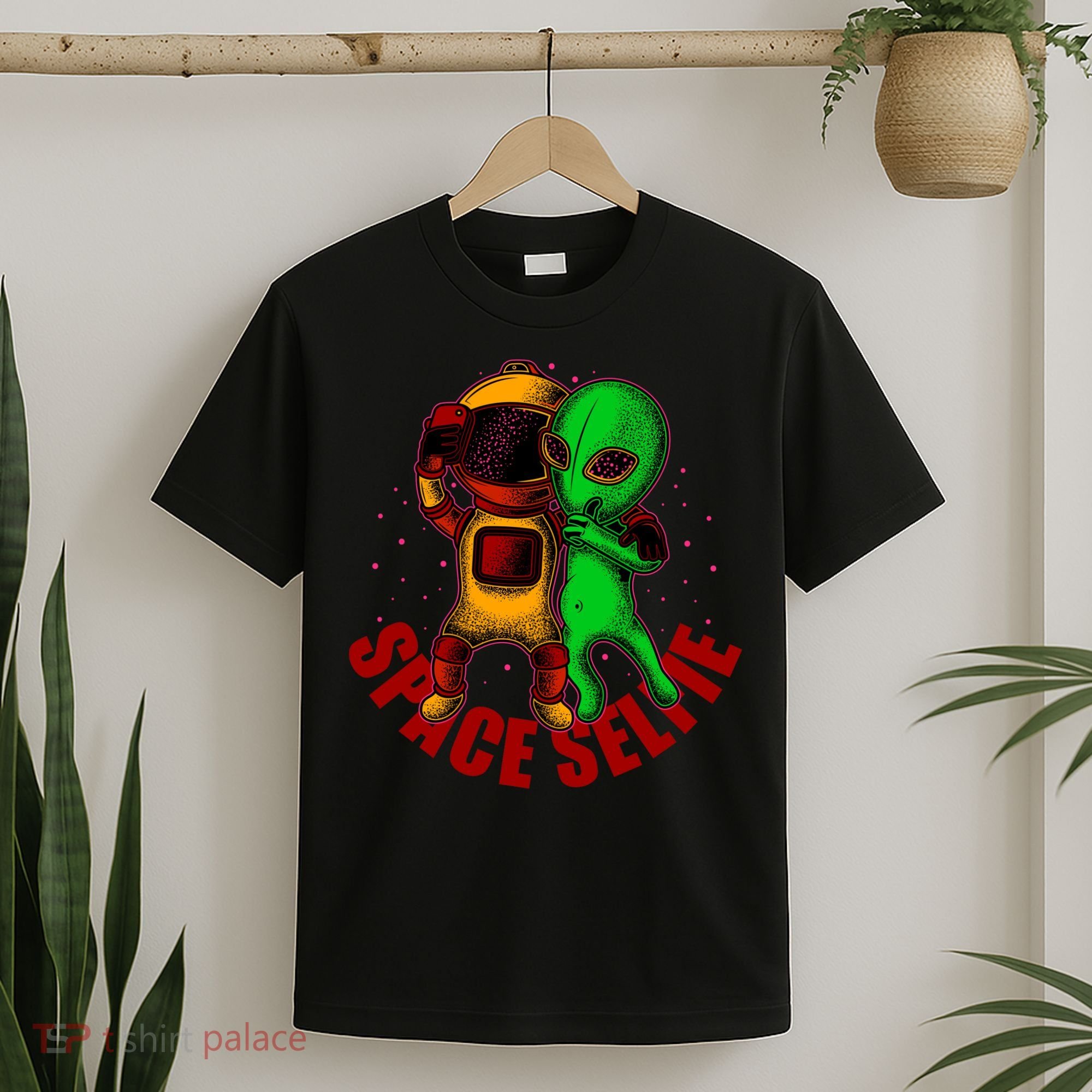 Alien Space Selfie T-Shirt