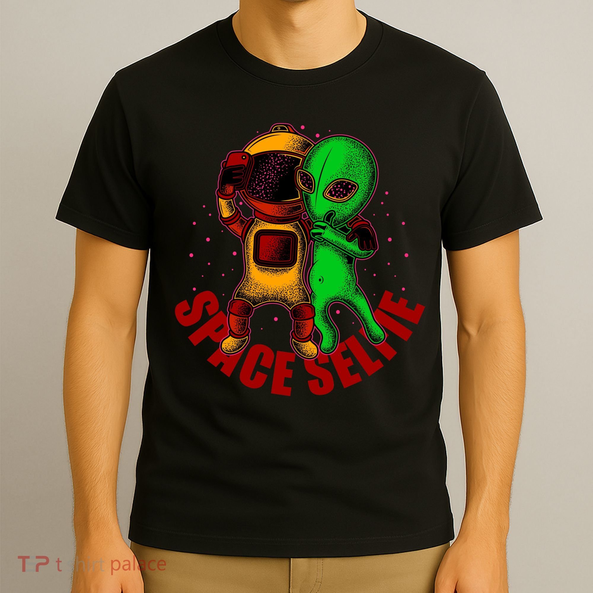 Alien Space Selfie T-Shirt