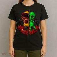 Alien Space Selfie T-Shirt thumb 4