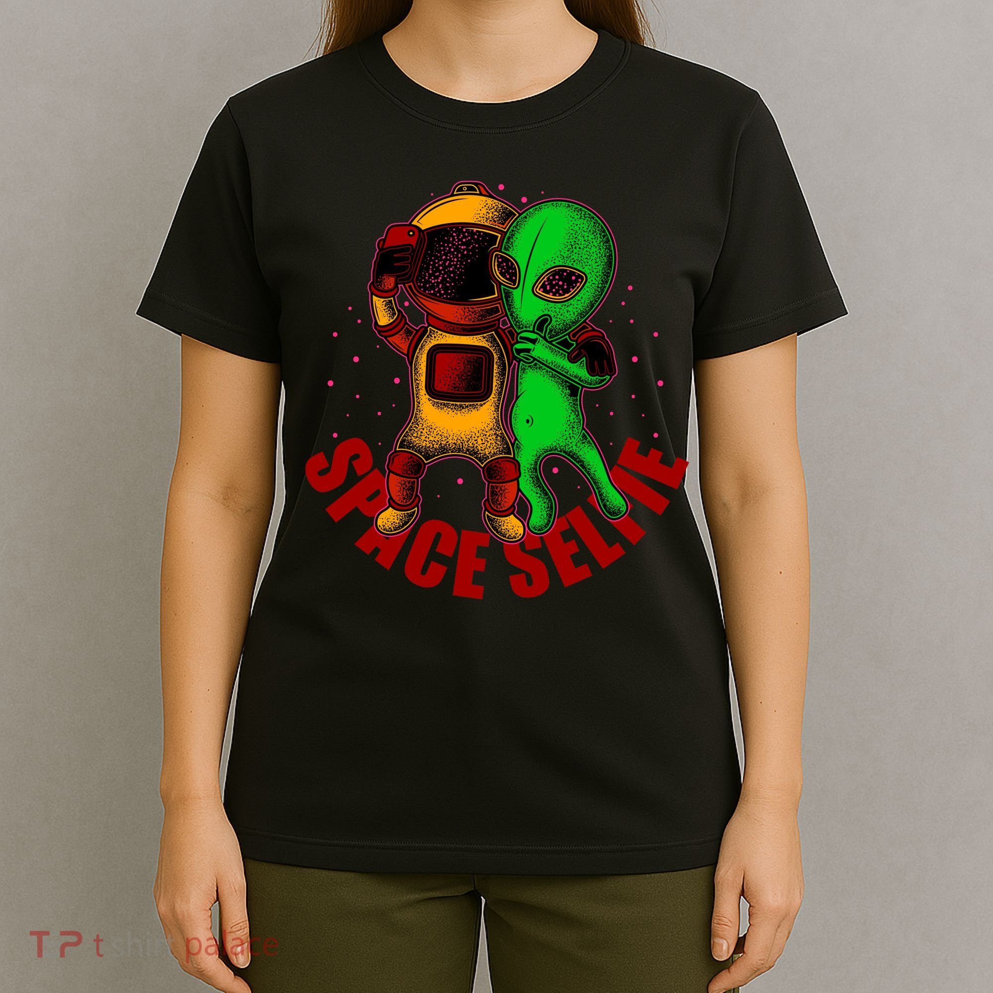 Alien Space Selfie T-Shirt