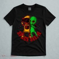 Alien Space Selfie T-Shirt thumb 5
