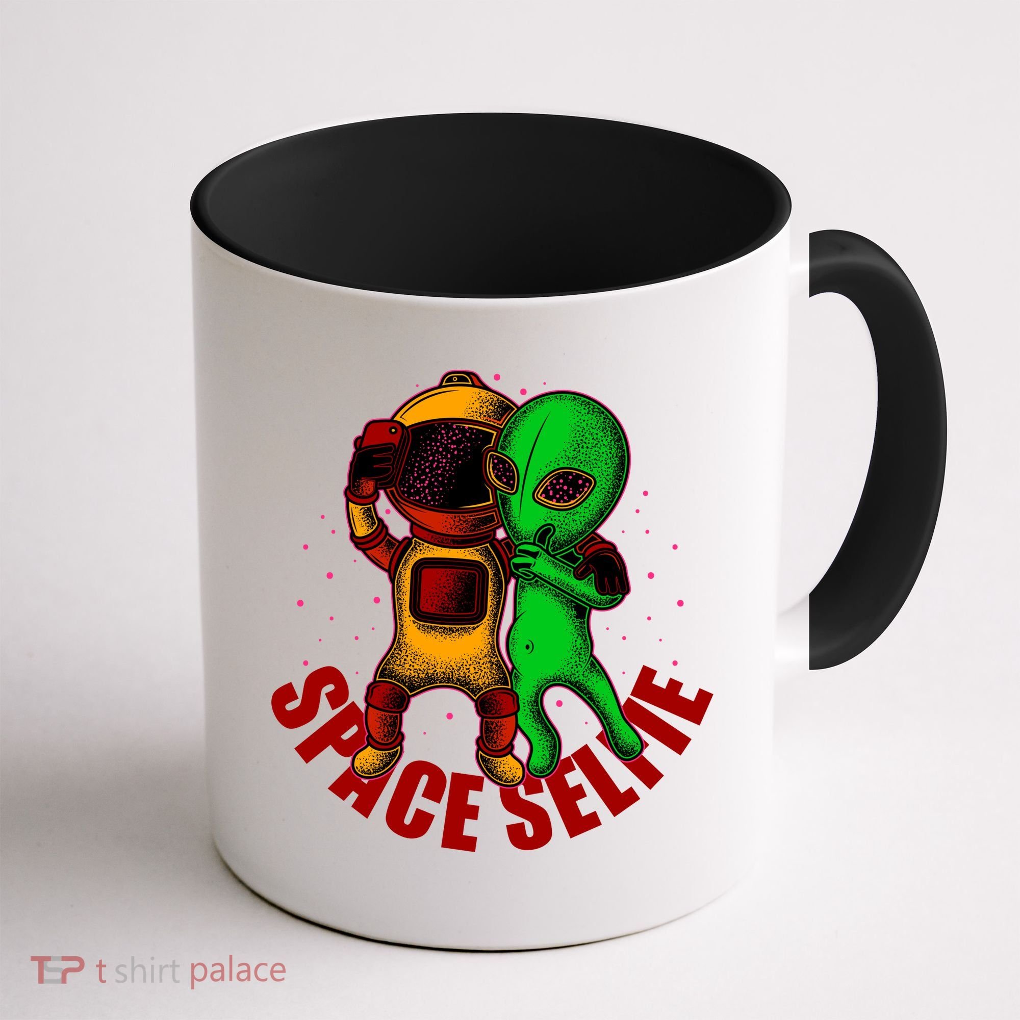 Alien Space Selfie Coffee Mug