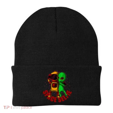Alien Space Selfie Beanie