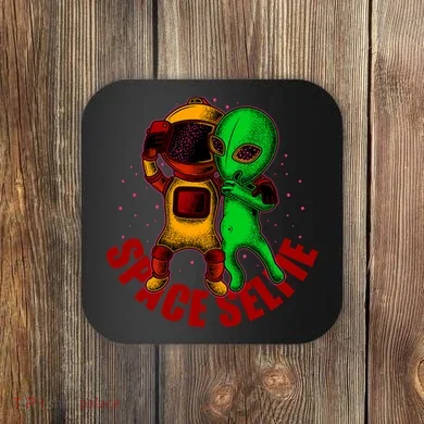 Alien Space Selfie Coaster