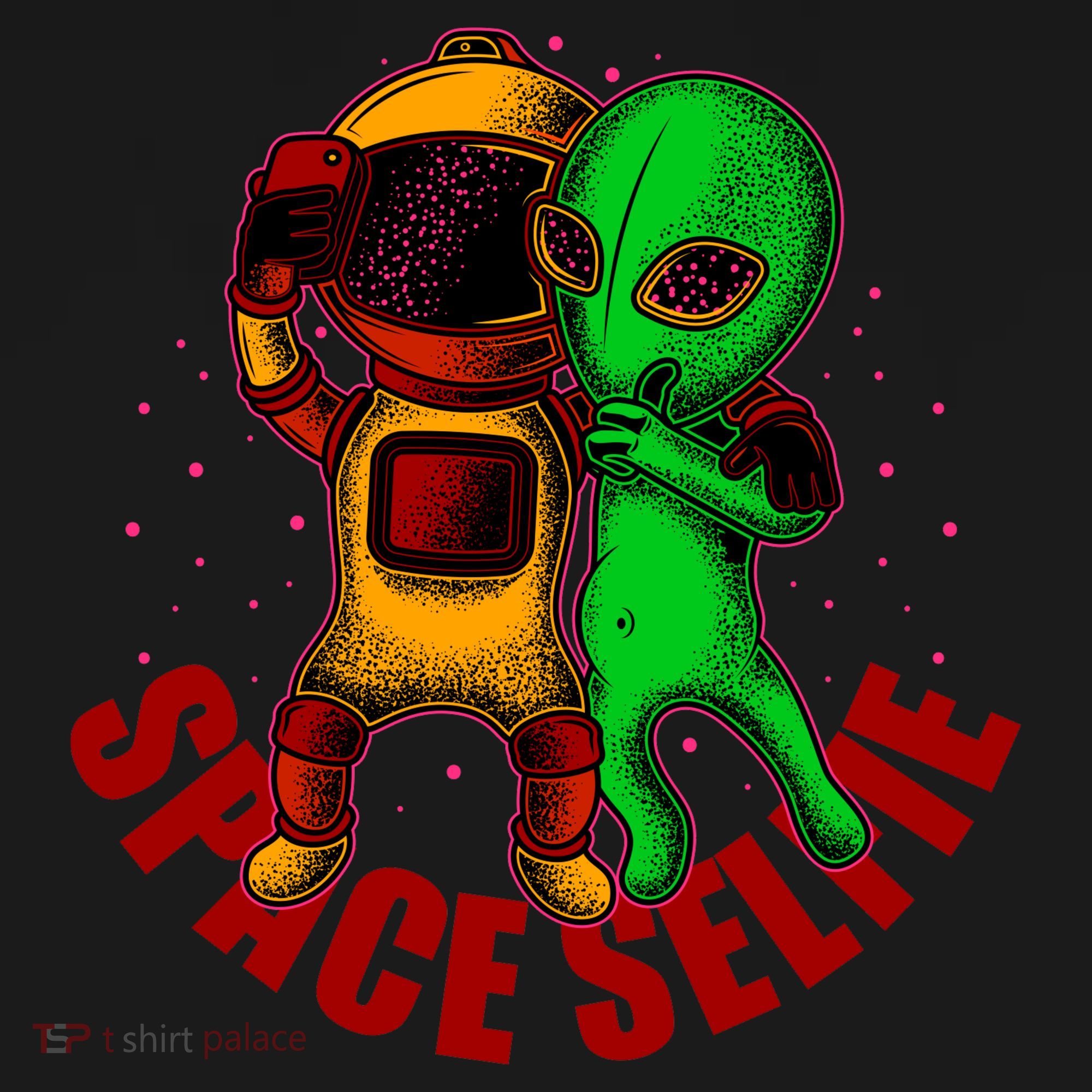Alien Space Selfie Pajama Set
