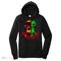Alien Space Selfie Women's Hoodie thumb 0