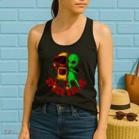 Alien Space Selfie Women's Tank Top thumb 2