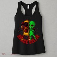 Alien Space Selfie Women's Tank Top thumb 3