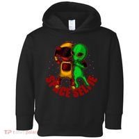 Alien Space Selfie Toddler Hoodie thumb 0