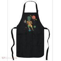 Alien Space Soccer Player Apron thumb 0