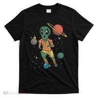 Alien Space Soccer Player T-Shirt thumb 0