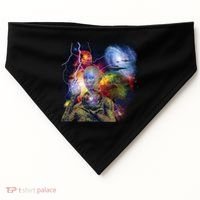 Alien Ufo In Space USA-Made Doggie Bandana thumb 0
