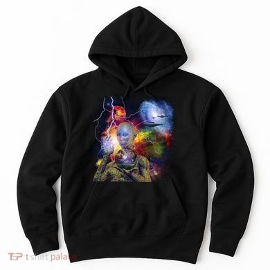 Alien Ufo In Space Hoodie