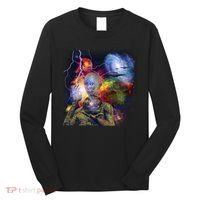 Alien Ufo In Space Long Sleeve Shirt thumb 0