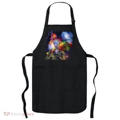 Alien Ufo In Space Apron