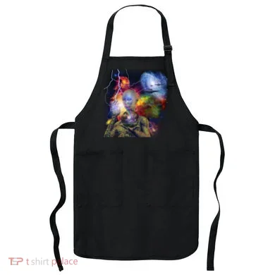 Alien Ufo In Space Apron