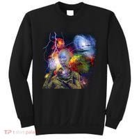 Alien Ufo In Space Sweatshirt thumb 0