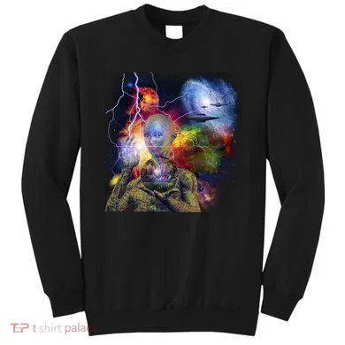 Alien Ufo In Space Sweatshirt
