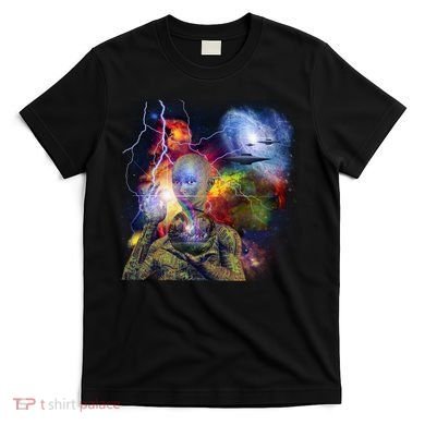 Alien Ufo In Space T-Shirt
