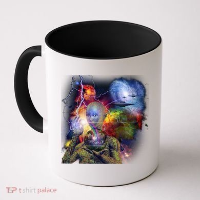 Alien Ufo In Space Coffee Mug