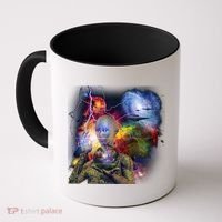 Alien Ufo In Space Coffee Mug thumb 0
